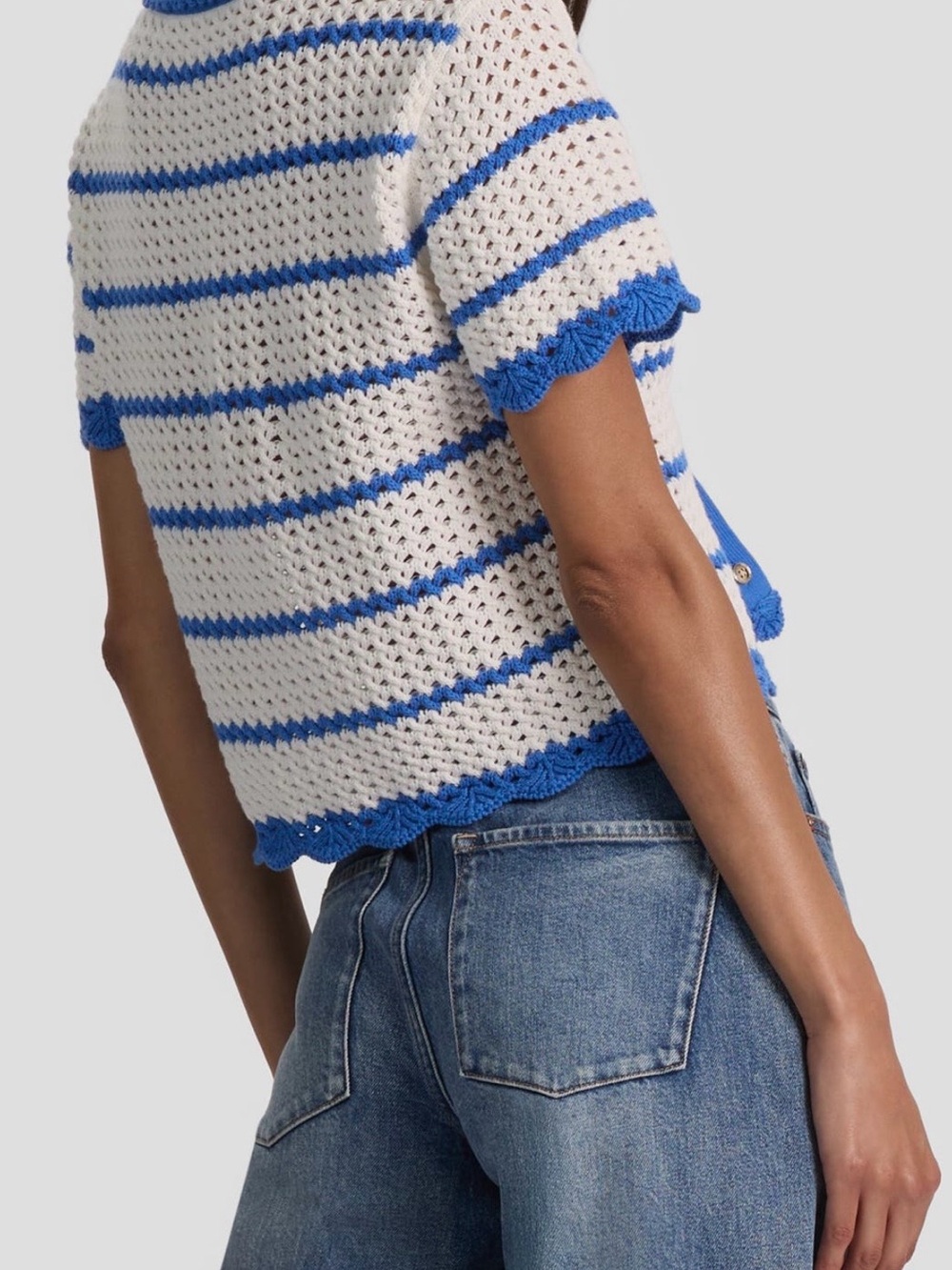 ALICE + OLIVIA
Randall Open Stitch
Cotton Blend
Cardigan Size - s - Picture 3 of 10